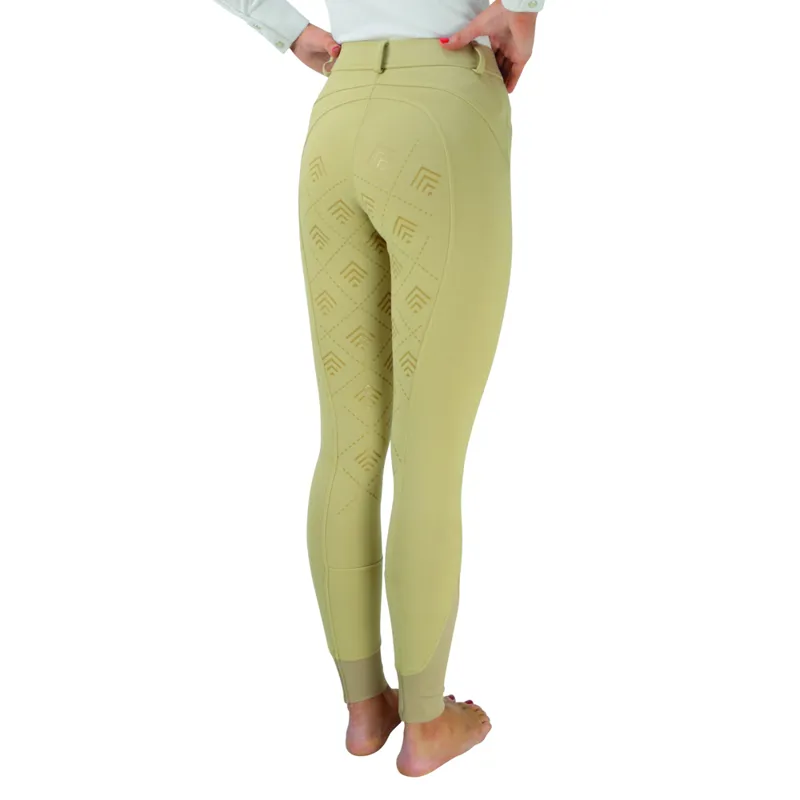 Hy Equestrian Derby Ladies Breeches - Beige-1